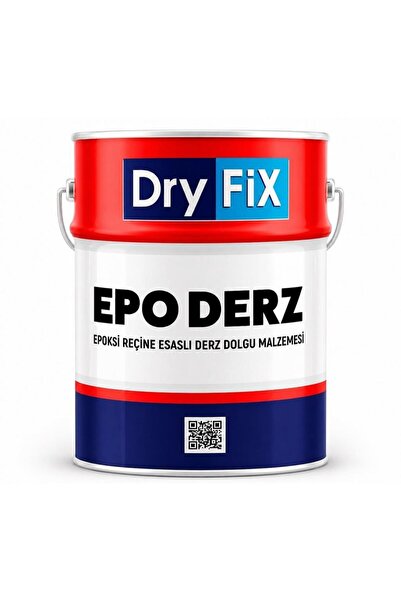 Dryfix EpoDerz Epoksi Esaslı Derz Dolgu Malzemesi 5.5 Kg Gri
