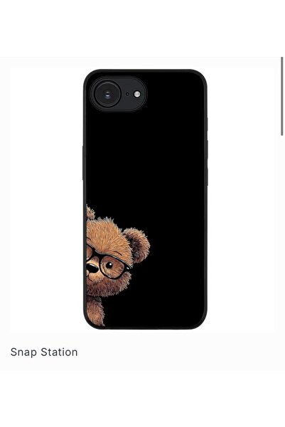 SNAPSTATIONRO Προστατευτική θήκη, MagSafe, iPhone 16E - Shy_Bear