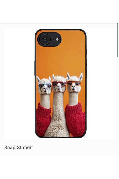 SNAPSTATIONRO Προστατευτική θήκη, MagSafe, iPhone 16E - ALPACA_SUNGLASSES_COOL