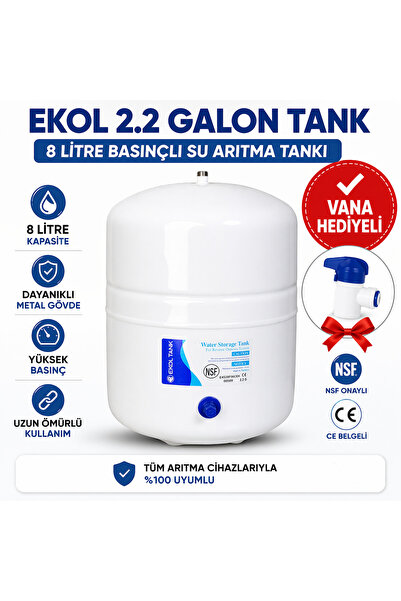 EKOL TANK 2.2 GALON