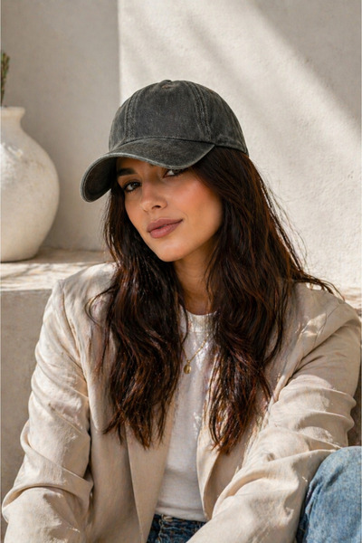 HatClub Exclusive قبعة كاكي قابلة للغسل للجنسين، قبعة رياضية يومية قابلة للتعديل