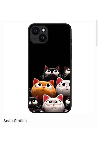 SNAPSTATIONRO Προστατευτική θήκη, MagSafe, iPhone 14 - Animated_Cats