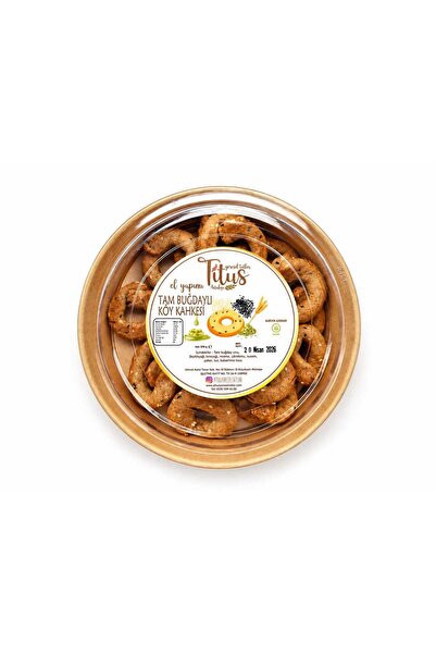 Titus Yöresel Tatlar Tam Buğdaylı Köy Kahkesi (500 Gram)