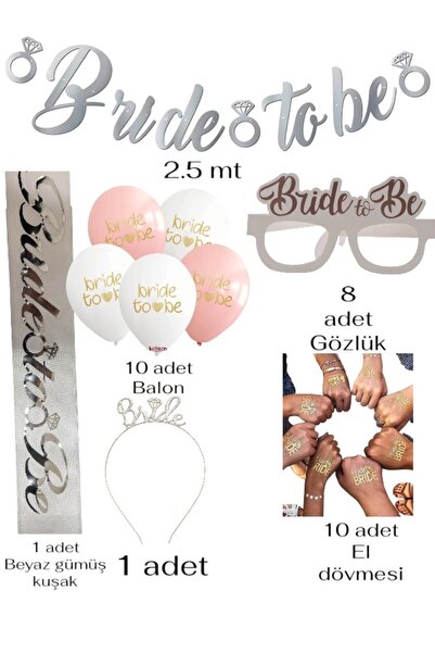 CAVAŞ sun hat Bride to Be Bachelorette Party Party Supplies Sash,Tattoo Crown...