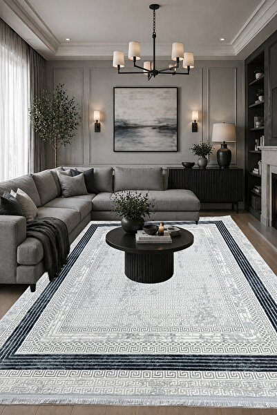 ünalcarpet 4 Metrekare - 6 Metrekare %100 Akrilik (Yün) Salon Oturma Odası Mu...