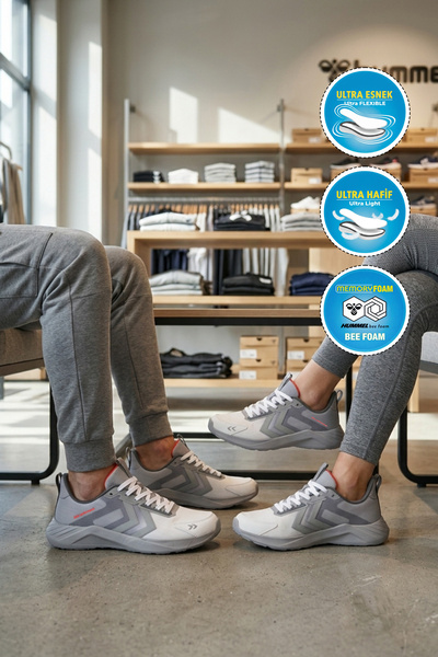 hummel 900897 Hml Solar II Silver Unisex Αθλητικά Παπούτσια