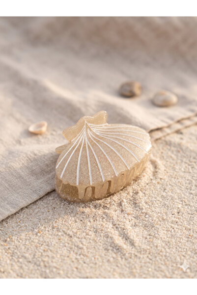PABALAS Κλιπ μαλλιών Premium Sea Shell, Μεγάλου Μεγέθους Ακρυλικό Κλιπ Μαλλιώ...