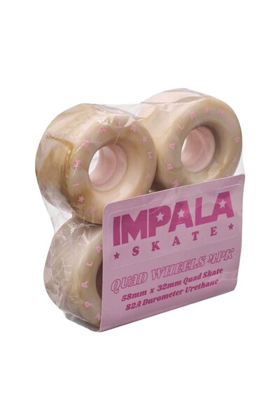 IMPALA ΑΝΤΑΛΛΑΚΤΙΚΕΣ ΡΟΔΑΚΙΝΙΕΣ ΤΡΟΧΟΙ 4 ΤΕΜΑΧΙΩΝ MARAWA ΡΟΖ ΧΡΥΣΟ