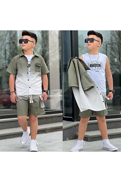 zavera for kids Αγορίστικο Σετ 3 τεμαχίων για τις γιορτές, με διπλό υφασμάτιν...