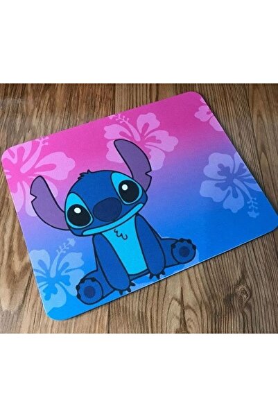 Velorina Stitch Sevimli Karakter Tasarımlı Mouse Pad – Masanıza Renk Katın! 1...