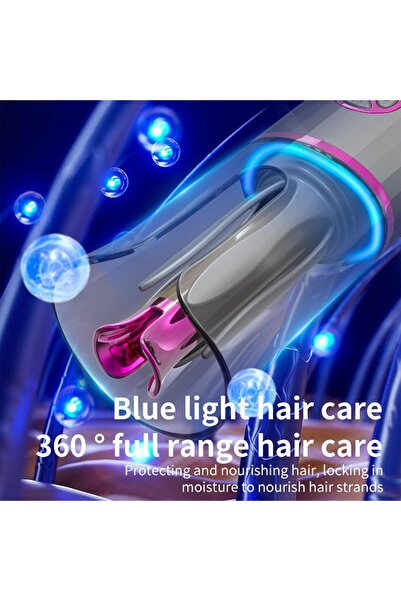 Generic Cordless Automatic Hair Curler - Portable Rechargeable Rotating Curli...