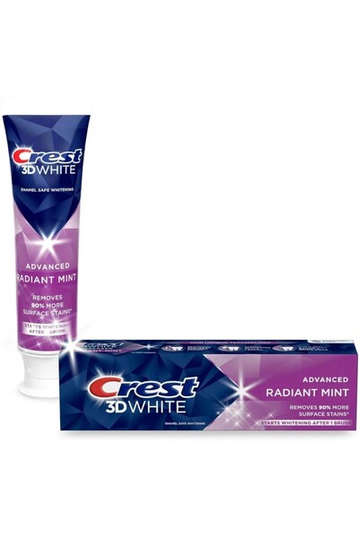 CREST 3D Λευκαντική Οδοντόκρεμα Ακτινοβόλου Μέντας 93 γρ.