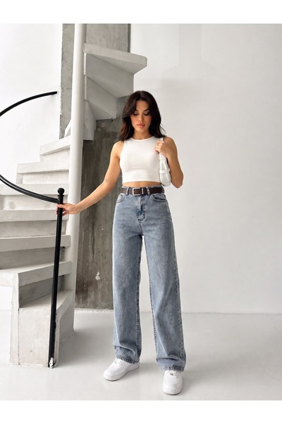 KENE JEANS ΤΖΙΝ ΠΑΝΤΕΛΟΝΙ ΜΕ ΧΡΩΜΑΤΙΣΤΕΣ ΛΕΠΤΟΜΕΡΕΙΕΣ, ΛΙΚΡΑ ΚΑΙ ΦΑΡΔΙΑ ΜΠΑΤΣ...