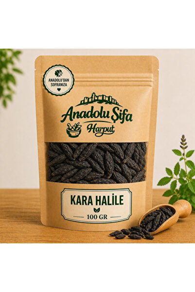 Anadolu Şifa Harput Kara Halile 100g(Terminalia chebula) Katkısız ve Doğal