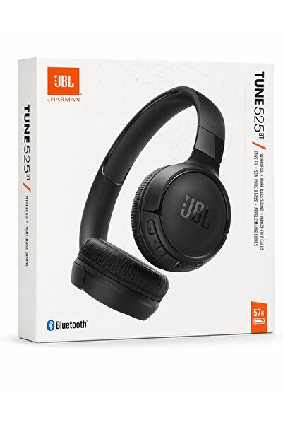KAPTANHABERLESME Jbl Tune 525Bt Bluetooth Kulak Üstü Kulaklık Kablosuz Mikrof...