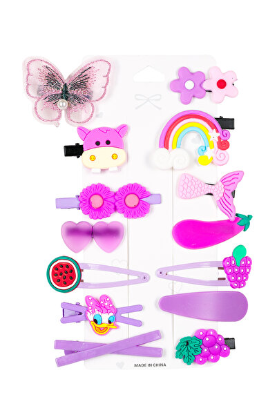 Babyqlo Girls Multicolor Hair Clips