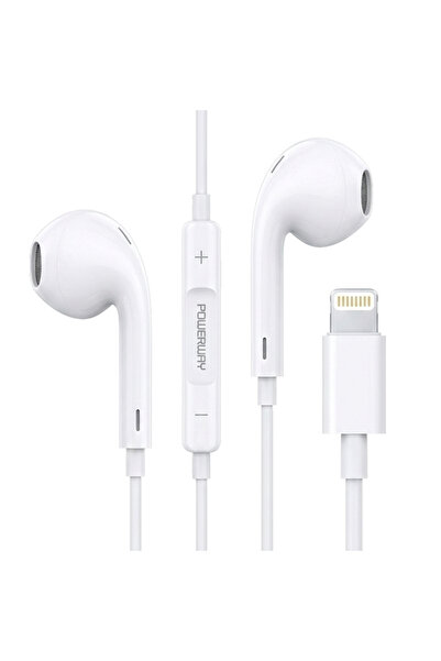 POWERWAY EARTON IPHONE LİGHTNİNG KONNEKTÖRLÜ STEREO KULAKLIK