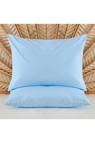 Clasy 100% ΒΑΜΒΑΚΙ RANFORCE ΥΦΑΣΜΑ ΜΑΞΙΛΑΡΟΘΗΚΗ 2 ΤΕΜΑΧΙΩΝ 50Χ70 ΕΚ. ΜΠΛΕ ΤΟ ...