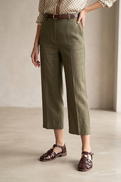 Solly Zeyn 4168 Brown Genuine Leather Women's Sandals