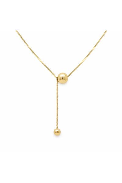 Bijuteria SORELLY Επιχρυσωμένη ασημένια αλυσίδα με χάντρες