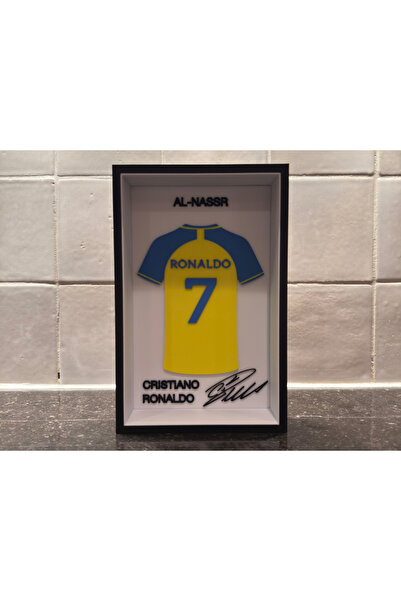 NadarStudio Ronaldo Tüm Formalar Tasarım Kişiye Özel Forma Çerçevesi 22x14 | ...