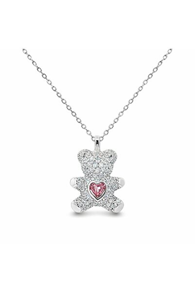 Bijuteria SORELLY Κολιέ Αρκουδάκι Ασημένιο 925