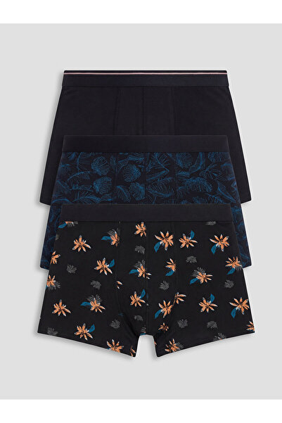 LC Waikiki Nevavm Regular Fit Cotton Men's Boxer 3-Pack with a Difference