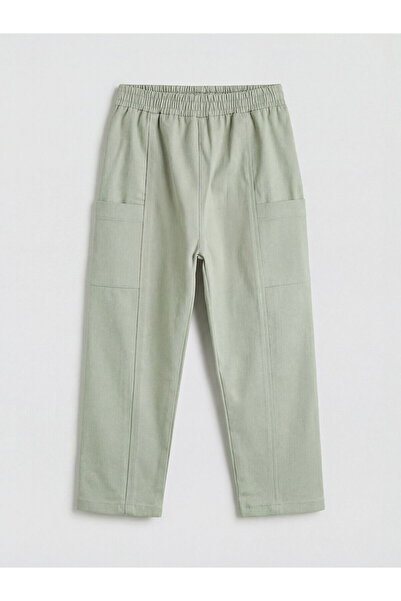 LC Waikiki Nevavm Baby Boy Cargo Pants with Elastic Waist