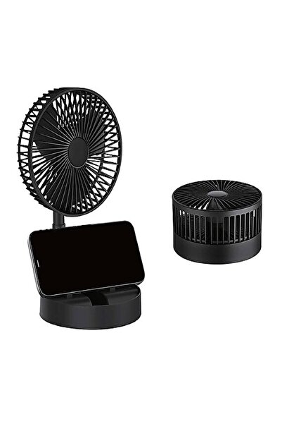 BGA 5567 Katlanabilir Usb Şarjlı Masaüstü Soğutucu Mini Fan / 3 Kademe Hız Ay...