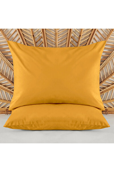 Clasy 100% ΒΑΜΒΑΚΙ ΥΦΑΣΜΑ RANFORCE ΜΑΞΙΛΑΡΟΘΗΚΗ 2 ΤΕΜΑΧΙΩΝ 50Χ70 ΕΚ. ΜΟΥΣΤΑΡΔΙ