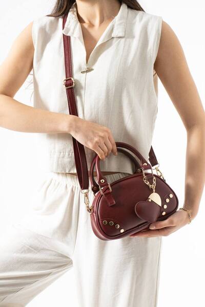 Çanta Trend Geantă de mână și crossbody pentru femei, cu detalii aurii și acc...