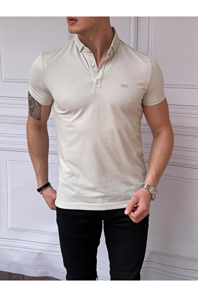 MODEFENDİ Μπλουζάκι Mercerized Polo Collar Slimfit