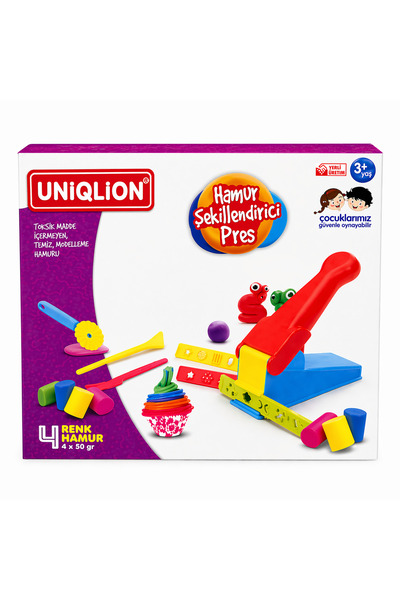 Uniqlion Oyun Hamuru Şekillendirici Pres (22x23x6cm)