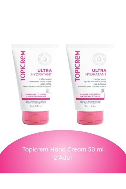 Topicrem Ultra Nemlendirici El Kremi 50 ml 2 Adet