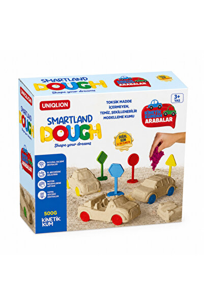 Uniqlion Kinetik Kum Arabalar (22x23x6cm)