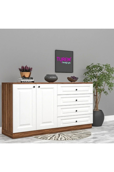 marangozhaneden Menekşe Membran Kapak Konsol Mdf
