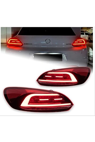 X POWER TUNİNG vw scirocco 2010.2014 uyumlu makyajlı dizayn led stop