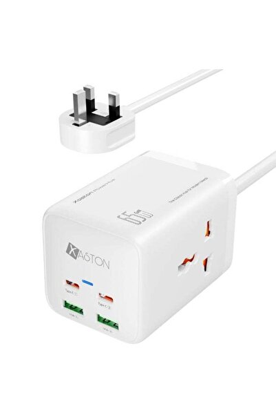 XASTON مقبس طاقة PowerHive 65W GaN مع شحن سريع