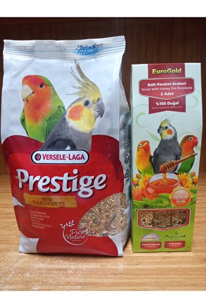 Versele Laga SULTAN CENNET PARAKET YEMİ 1 KG+1 PAKET EUROGOLD BALLI PARAKET K...