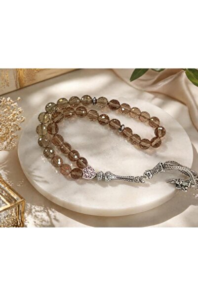 Hd Marketim Sultanite Stone 33-Piece Rosary 08 mm – Daytime Pink Evening Gree...