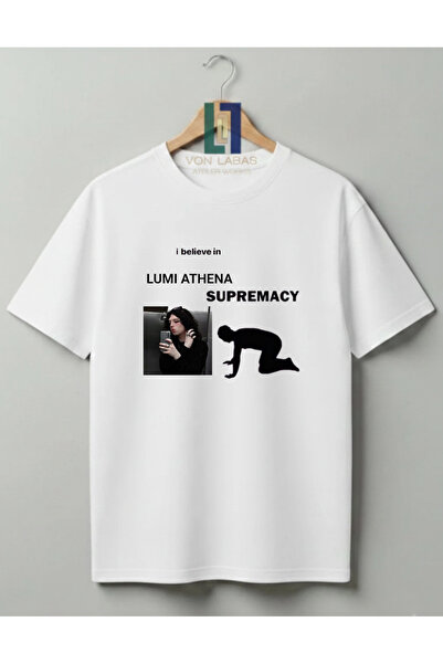 Grafftee Clothing Βαμβακερό μπλουζάκι Lumi Athena με στάμπα Unisex - Γραφικό ...