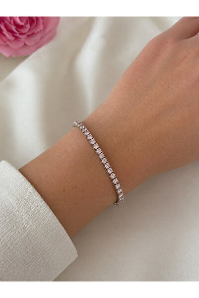 argint 925 Βραχιόλι τένις