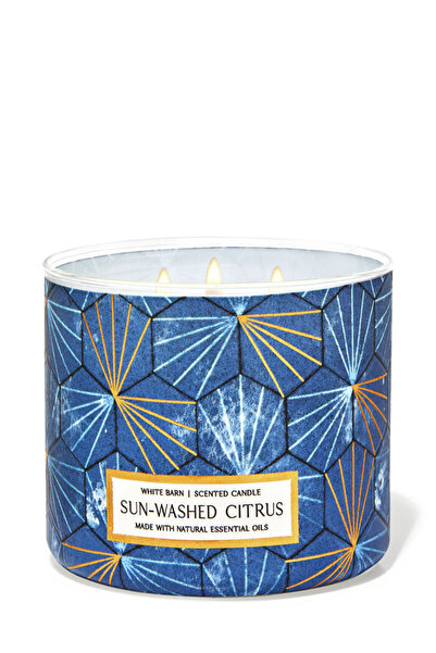 Bath & Body Works 3-Wick Candle Sun-Washed Citrus