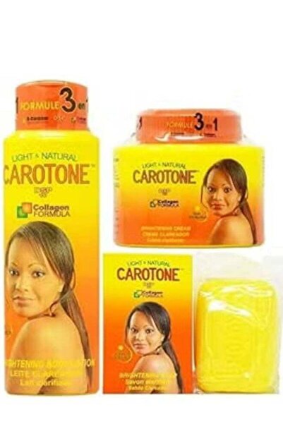 Carotone أفضل مجموعة من 3 كريمات لتفتيح البشرة بتركيبة الكولاجين