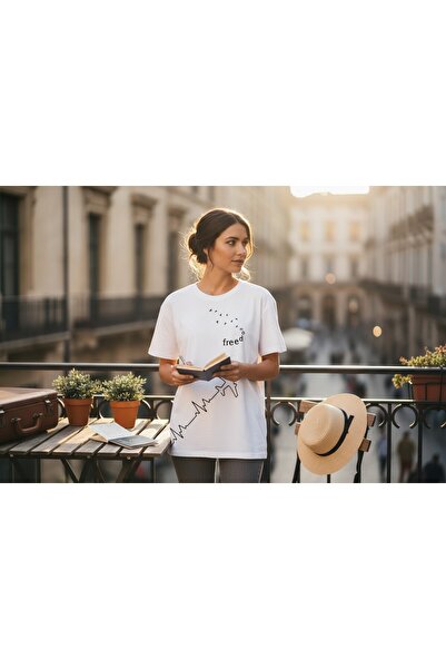 URBANTRENDSTORE Unisex Minimal Printed Pattern Casual for Holidays Simple Bas...