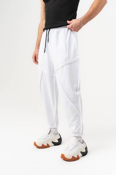 go gang own Πλισέ σαλβάρι με λεπτομέρεια αντίστροφης ραφής και ελαστικές μέση...