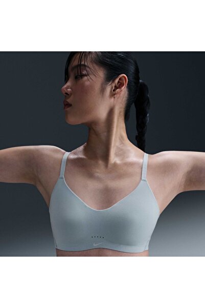 Nike Alate Μινιμαλιστικό Γυναικείο Αθλητικό Σουτιέν Ελαφριάς Υποστήριξης, Ενι...