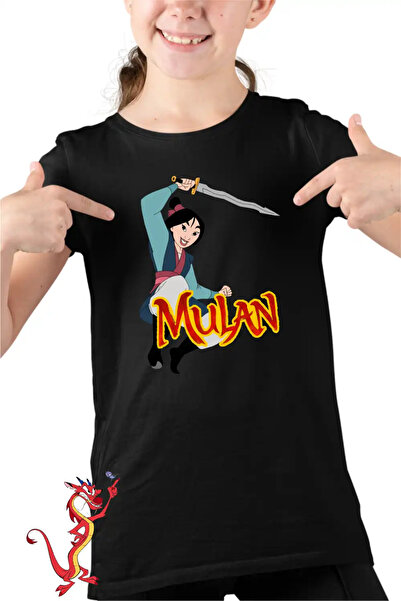 OEM Mulan Sword Attack Kids Girls T-Shirt