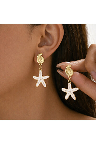 GlaMLo Accessories Κομψά σκουλαρίκια με αστερίες