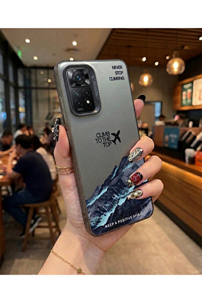 Caseji Redmi Note 12 Pro 5G Uyumlu Dağ Baskı Desen Darbe Emici Telefon Kılıfı...